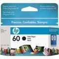 Cartucho HP 60 CC640WB Preto